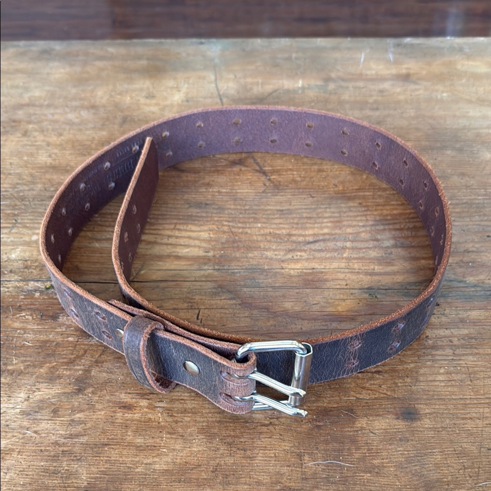 Brown Leather Belt